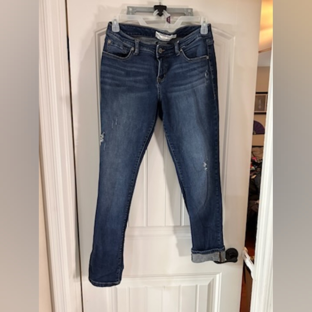 Torrid, distressed stretch jean, Size 12